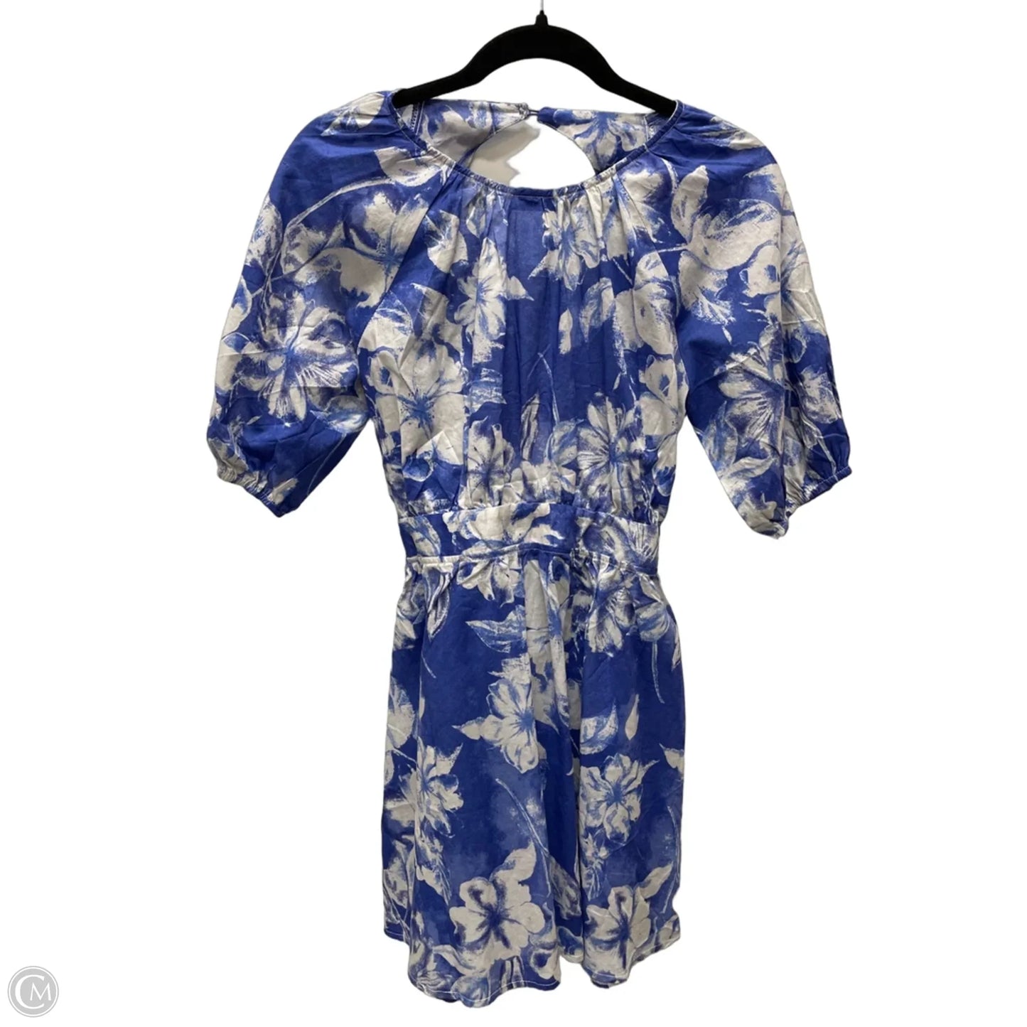 Dress Casual Short By Olivaceous In Floral Print, Size: M