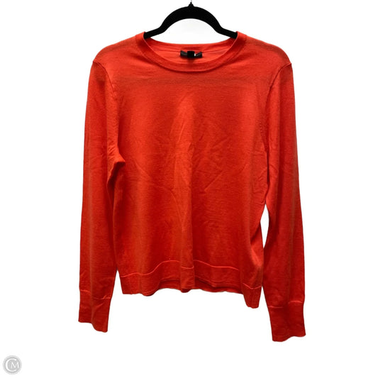 Sweater By J. Crew In Orange, Size: L