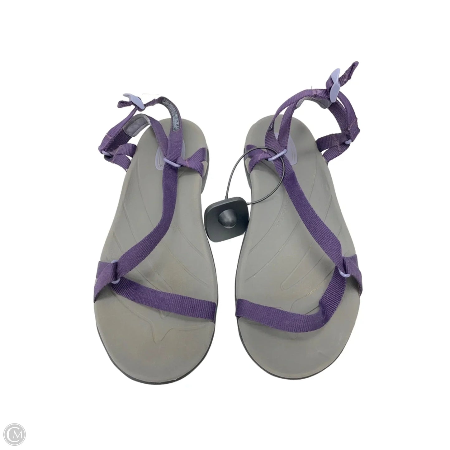 Sandals Flats By Teva In Purple, Size: 8