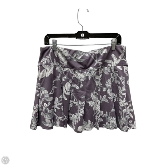 Skort By Cmc In Floral Print, Size: 16