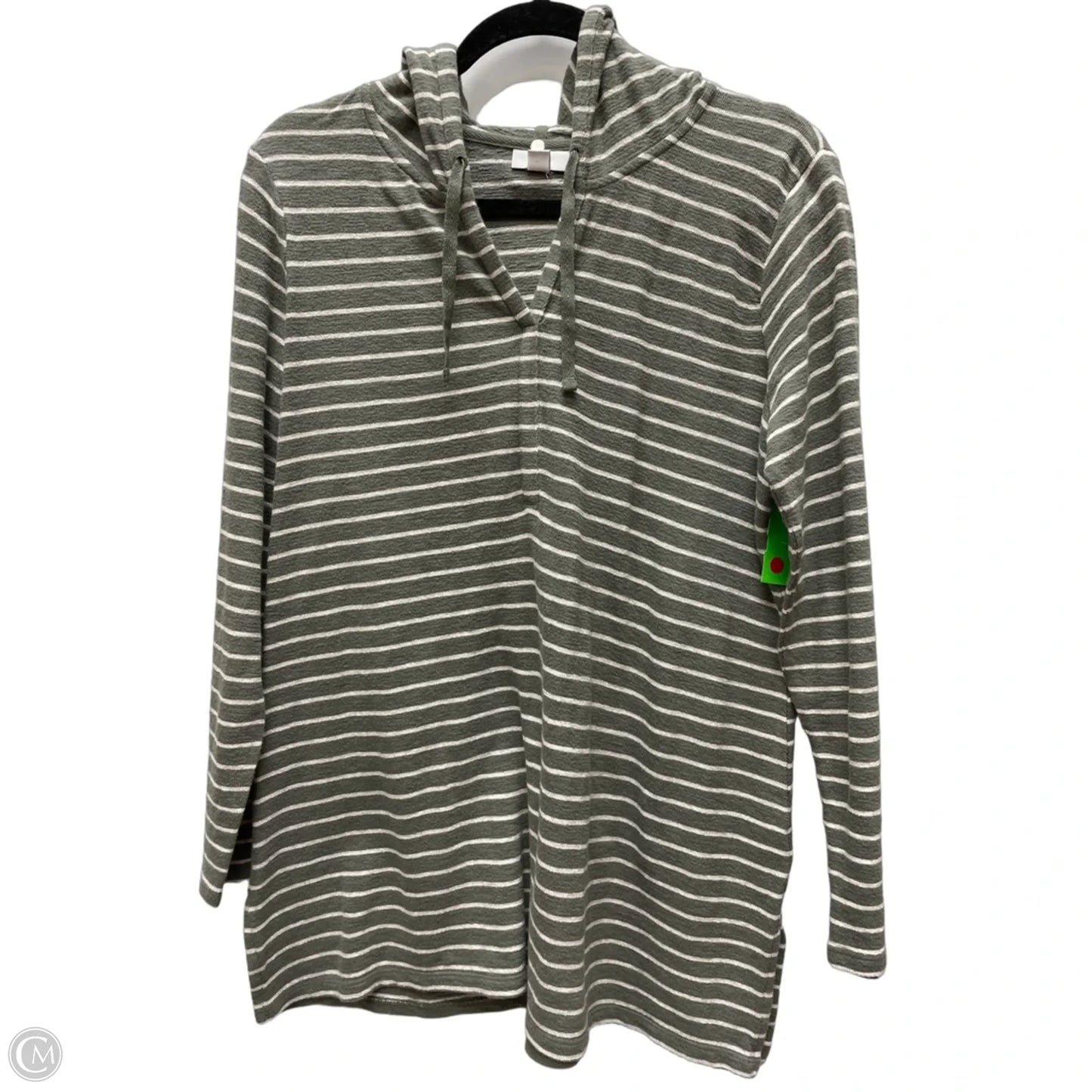 Top Long Sleeve By J. Jill In Striped Pattern, Size: S