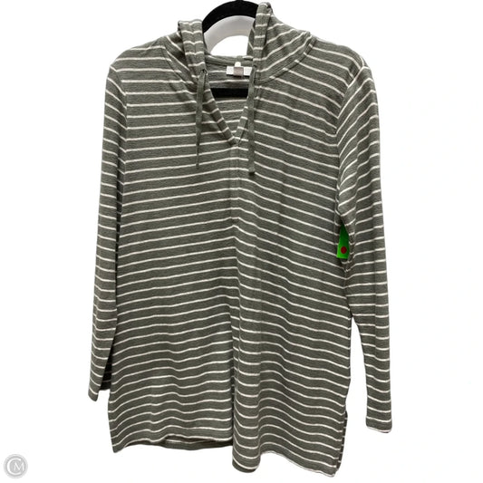 Top Long Sleeve By J. Jill In Striped Pattern, Size: S
