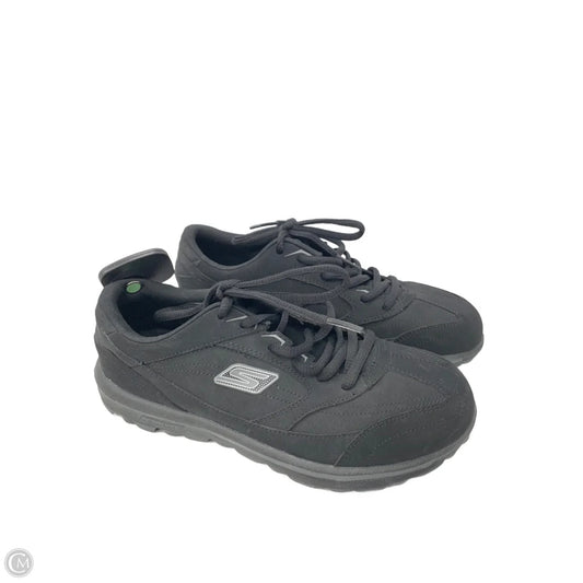 Shoes Athletic By Skechers In Black, Size: 7