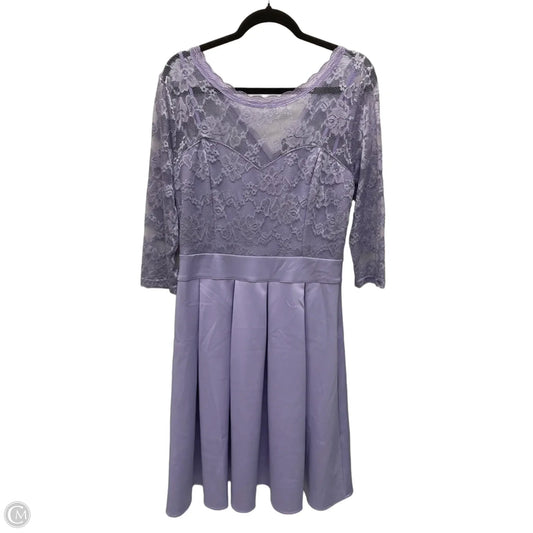 Dress Work By Cmc In Purple, Size: Xl