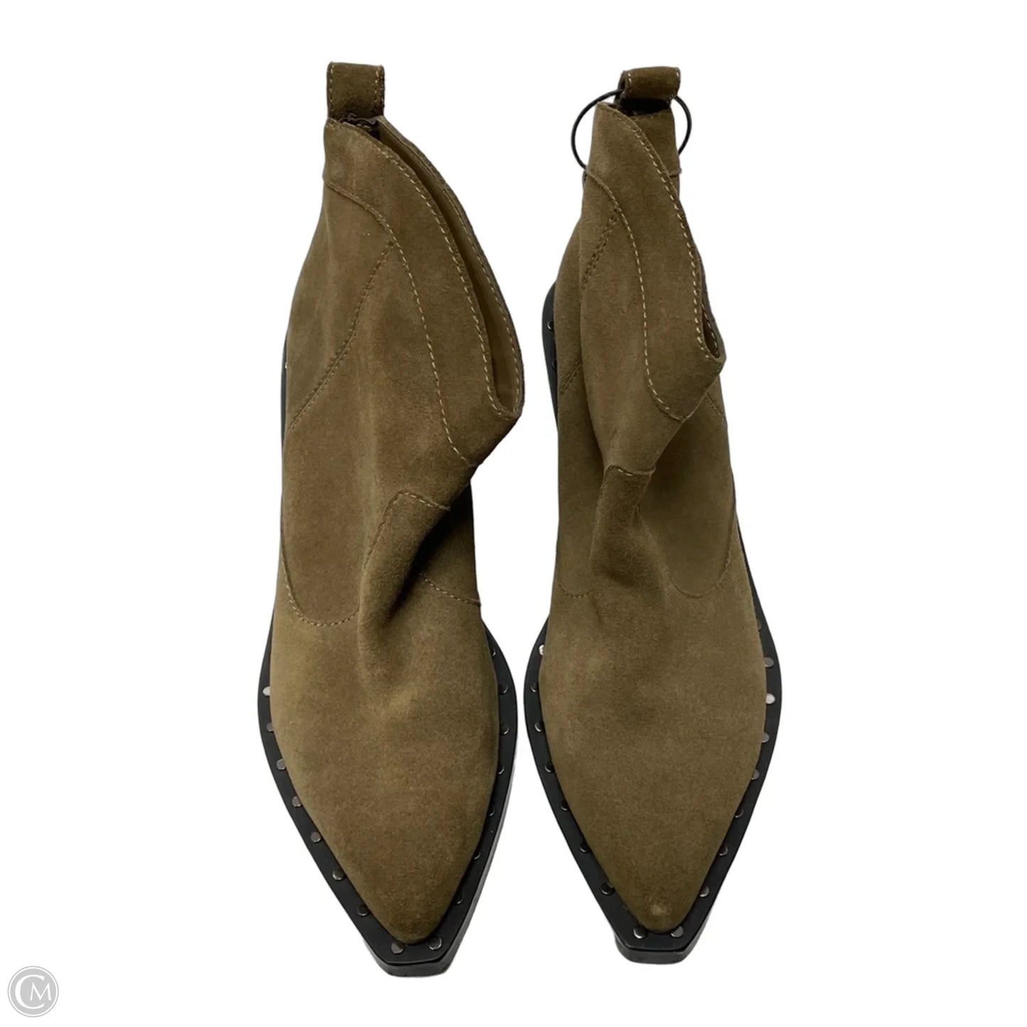 Boots Designer By Rebecca Minkoff In Brown, Size: 9.5