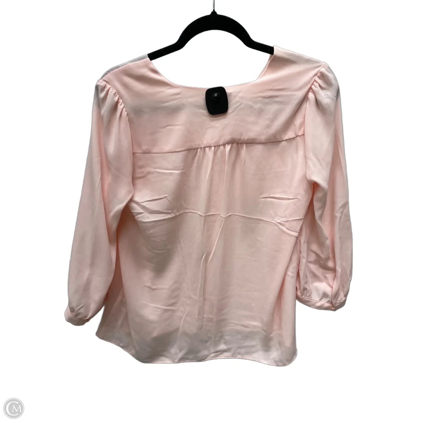 Blouse 3/4 Sleeve By Elle In Pink, Size: S