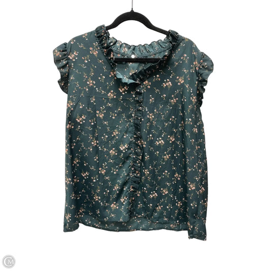 Blouse Sleeveless By Clothes Mentor In Floral Print, Size: 2x