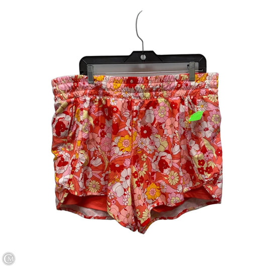 Shorts By Avia In Floral Print, Size: 2x