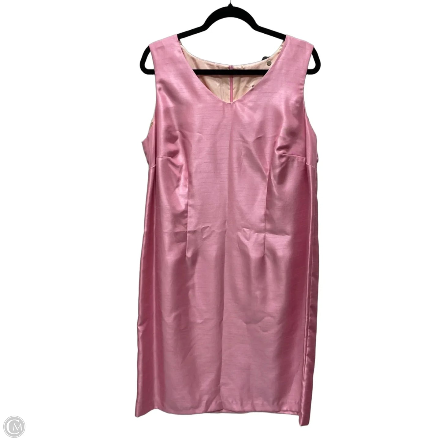 Dress Work By Positive Attitude In Pink, Size: L