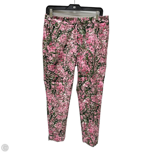 Pants Other By H&m In Floral Print, Size: 8