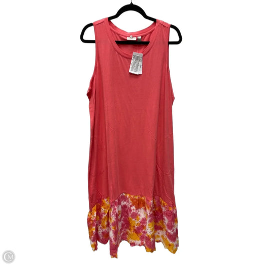 Dress Casual Maxi By Logo In Multi-colored, Size: 1x