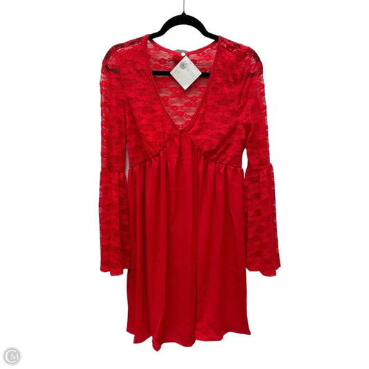 Dress Casual Short By Shein In Red, Size: 3x