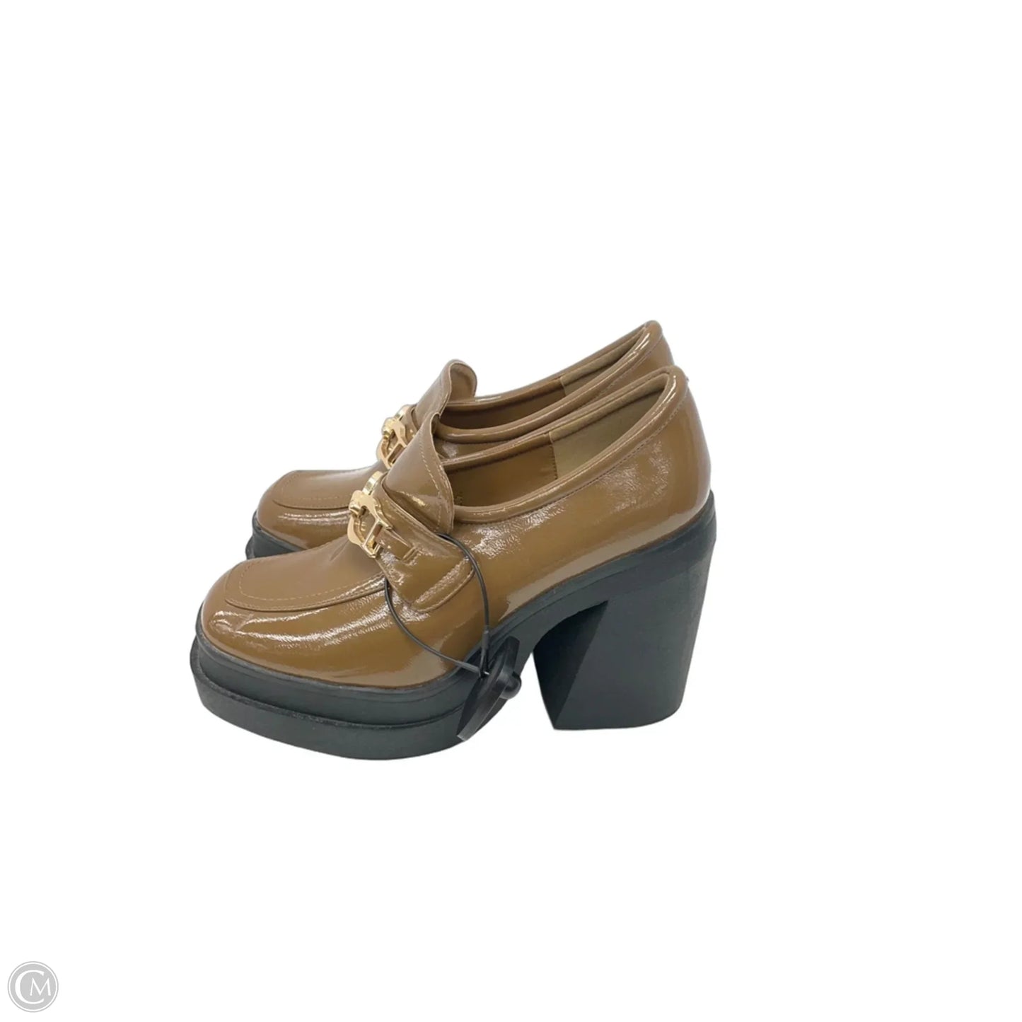 Shoes Heels Block By Forever 21 In Brown, Size: 9.5