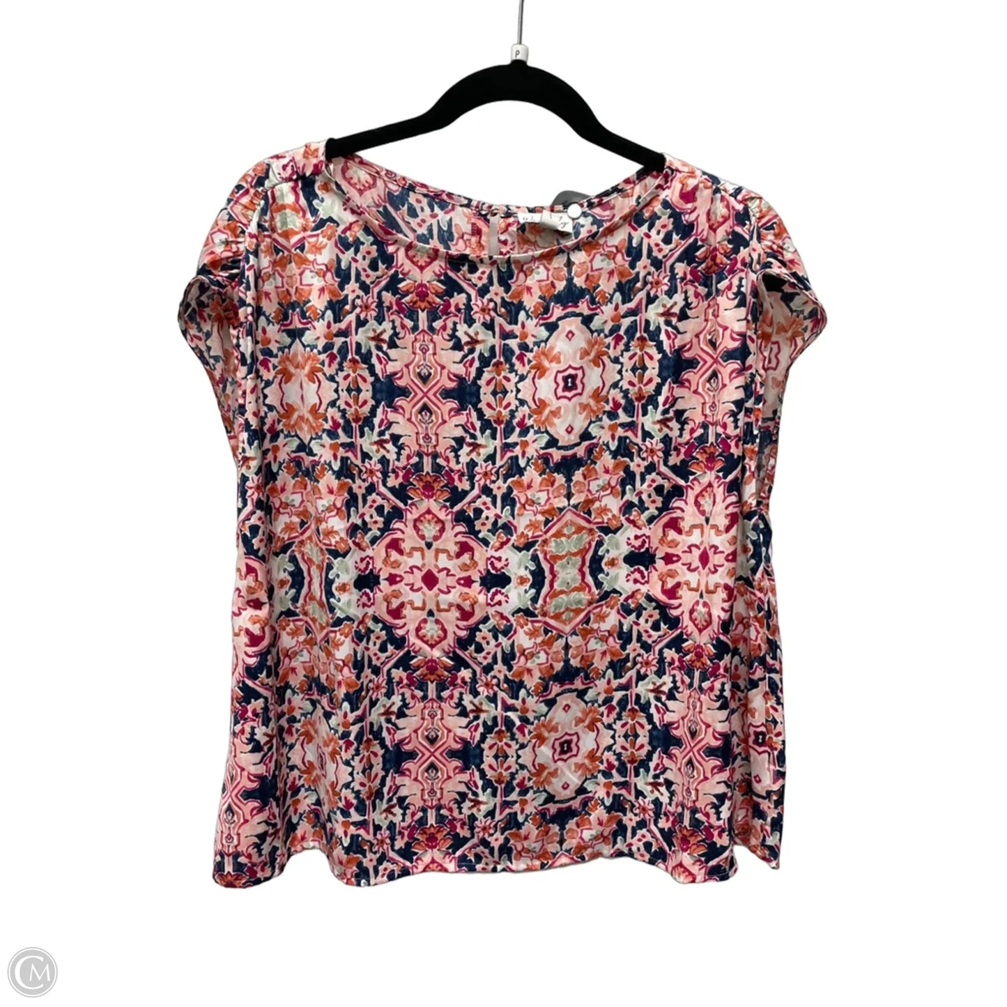 Blouse Sleeveless By Wonderly In Floral Print, Size: L