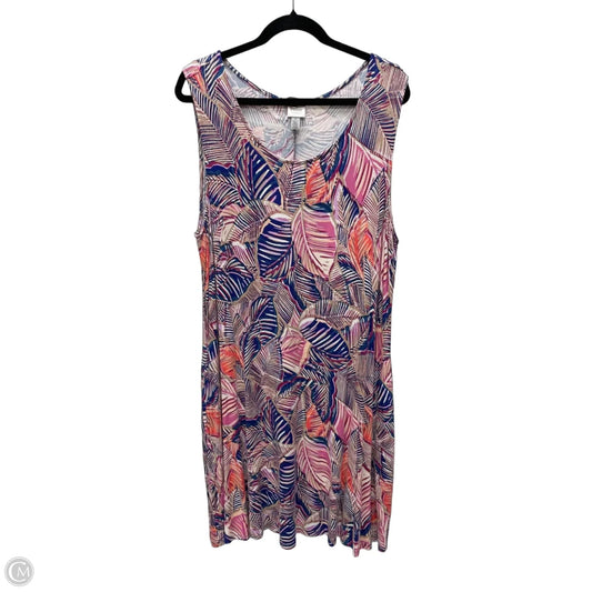 Dress Casual Short By Cupio In Floral Print, Size: 1x