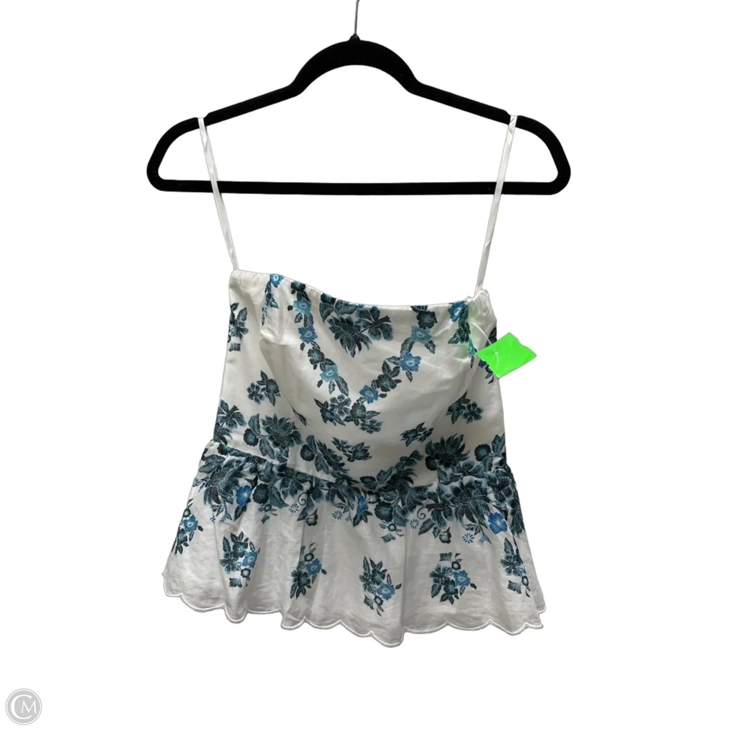 Top Sleeveless By White House Black Market In Floral Print, Size: Xs