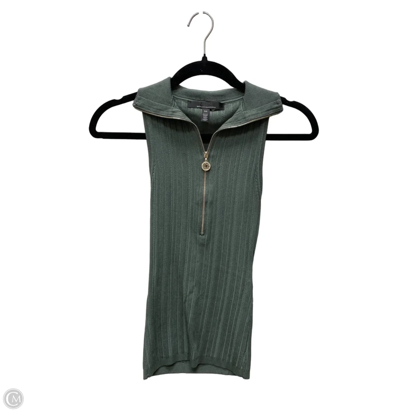 Top Sleeveless By White House Black Market In Green, Size: Xs
