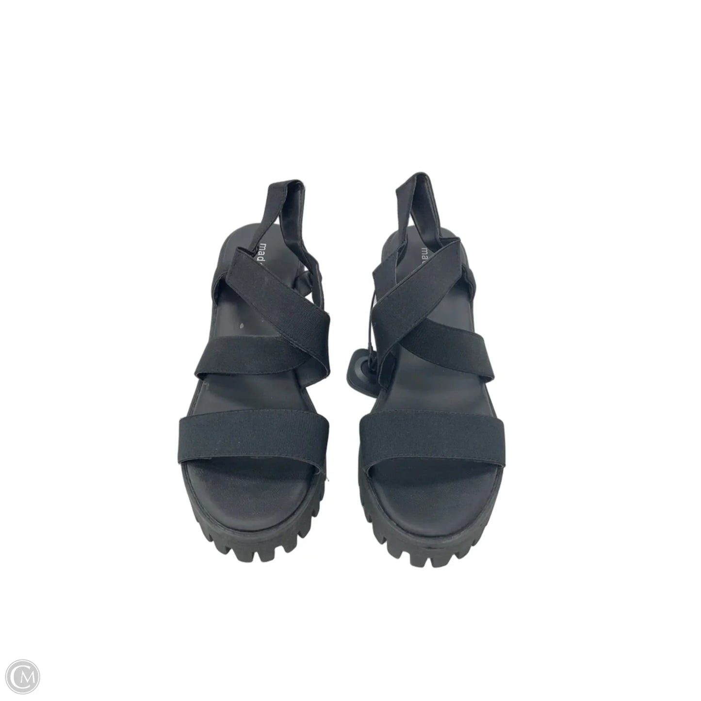 Sandals Heels Block By Madden Girl In Black, Size: 9