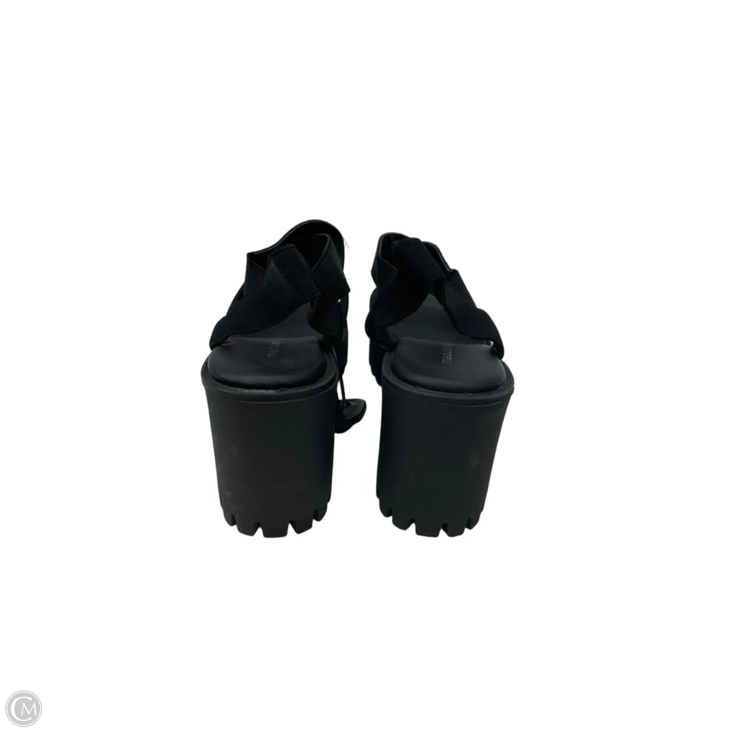 Sandals Heels Block By Madden Girl In Black, Size: 9
