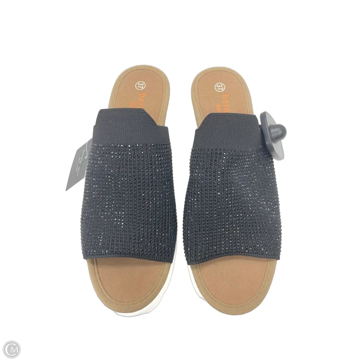 Sandals Flats By Bernie Mev In Black, Size: 6.5