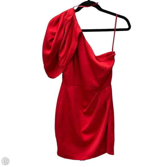 Dress Party Short By Do + Be In Red, Size: M