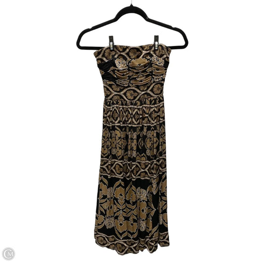 Dress Casual Short By White House Black Market In Floral Print, Size: Xs