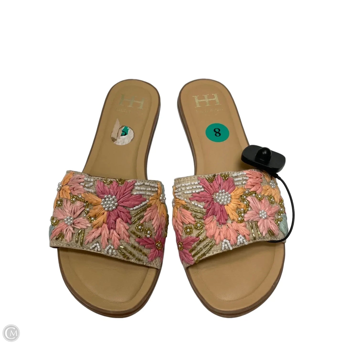 Sandals Flats By Haute Hippie In Floral Print, Size: 8