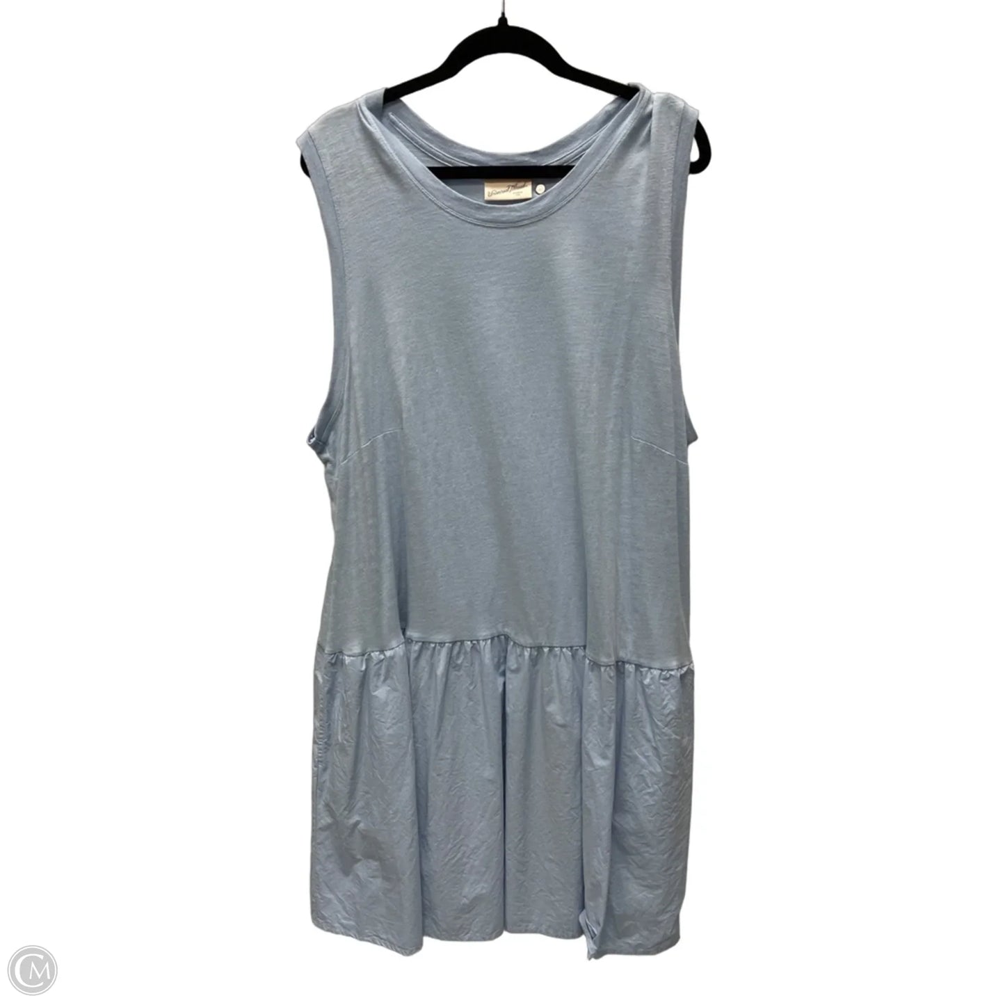 Dress Casual Short By Universal Thread In Blue, Size: 2x