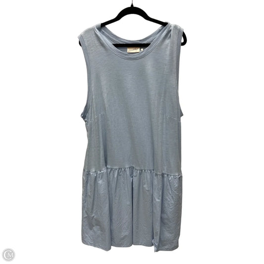 Dress Casual Short By Universal Thread In Blue, Size: 2x
