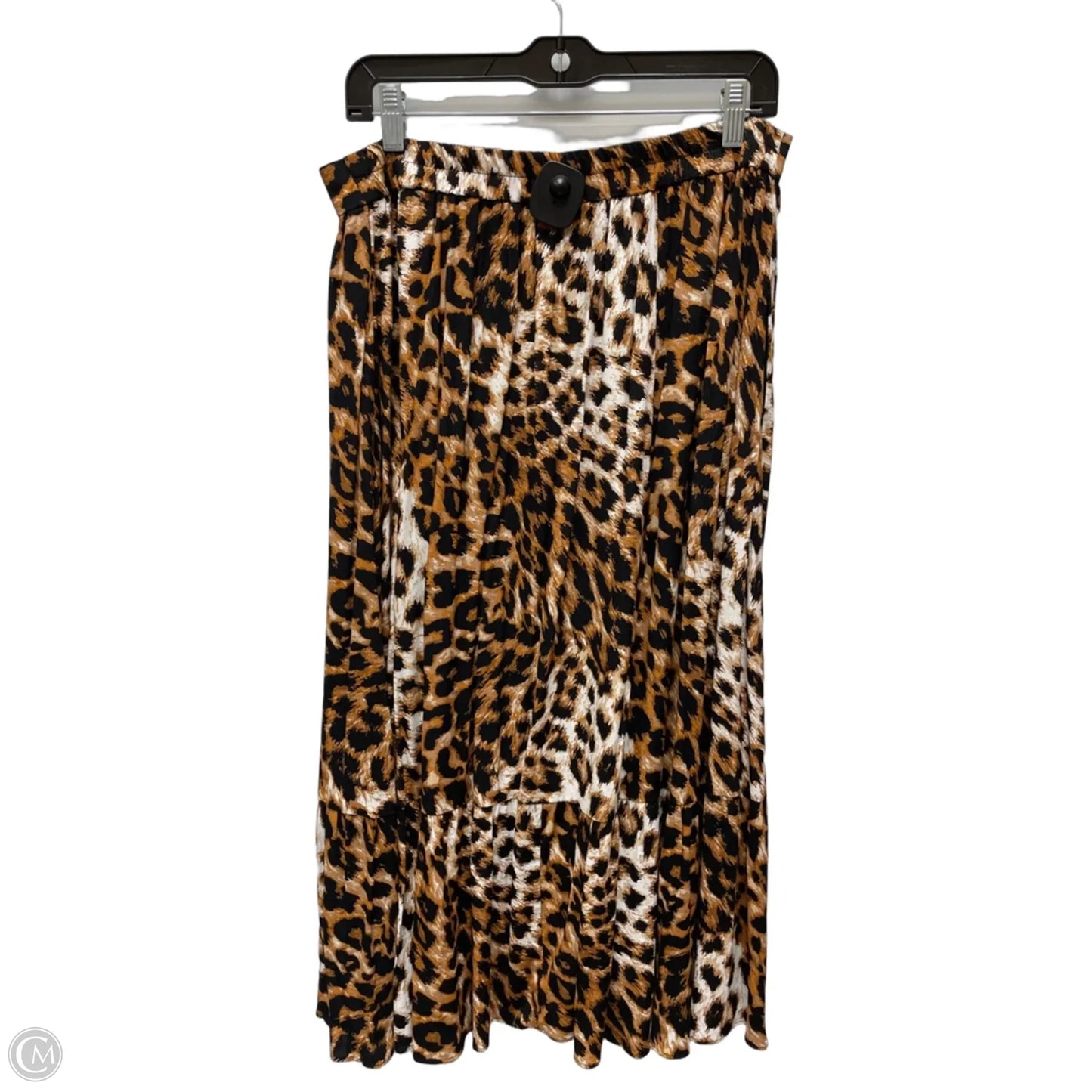 Skirt Midi By Talbots In Animal Print, Size: 12