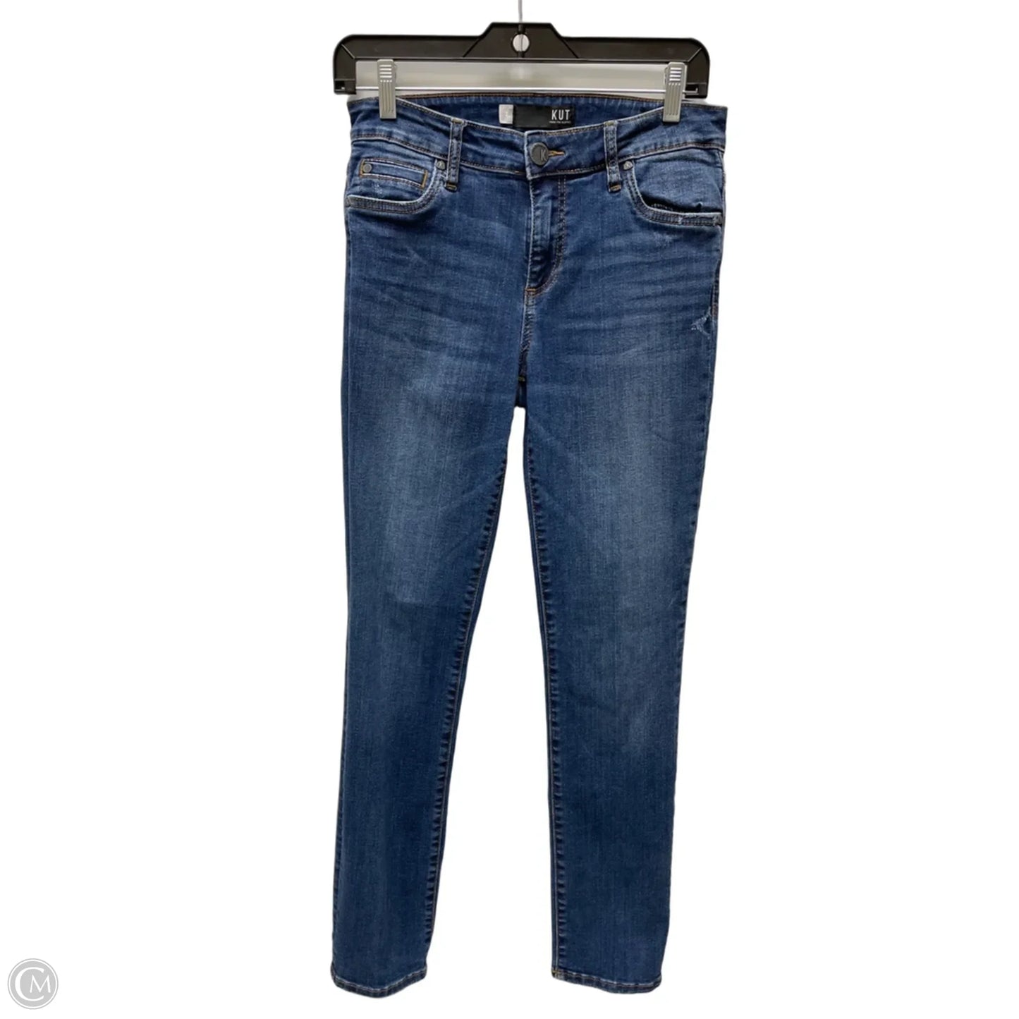 Jeans Skinny By Kut In Blue Denim, Size: 2