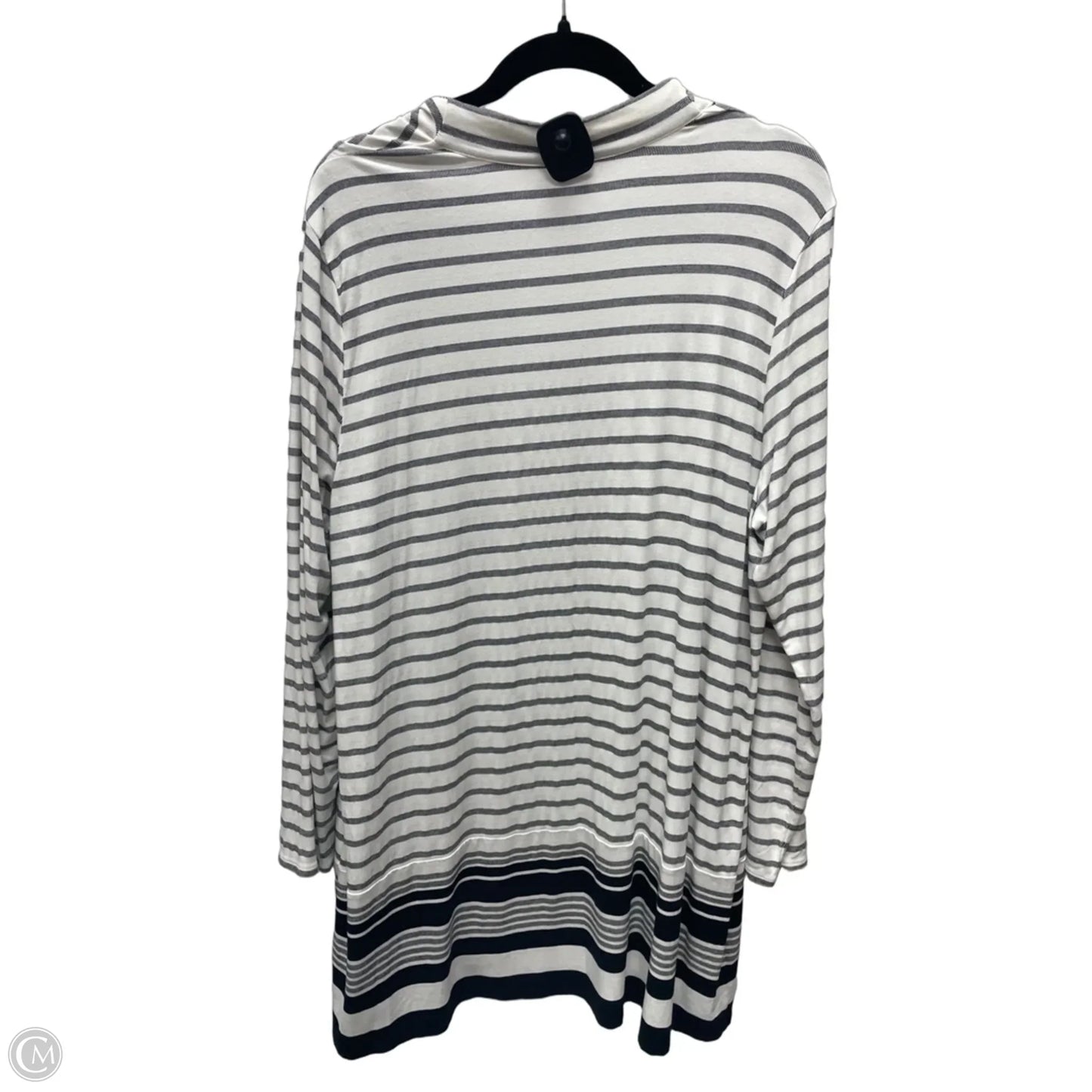 Cardigan By J. Jill In Striped Pattern, Size: Xl