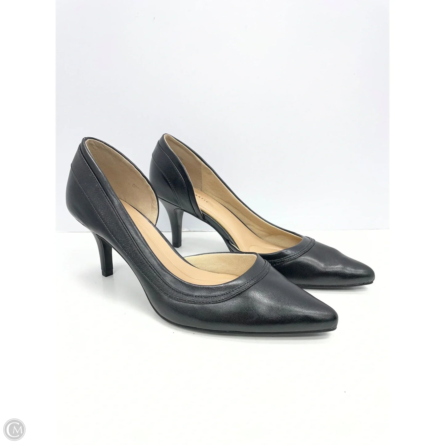 Shoes Heels Kitten By Kelly And Katie In Black, Size: 10