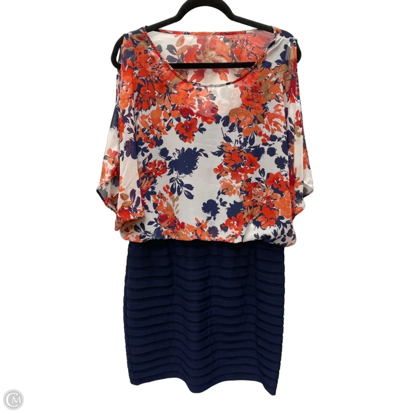 Dress Casual Short By Scarlett In Floral Print, Size: L