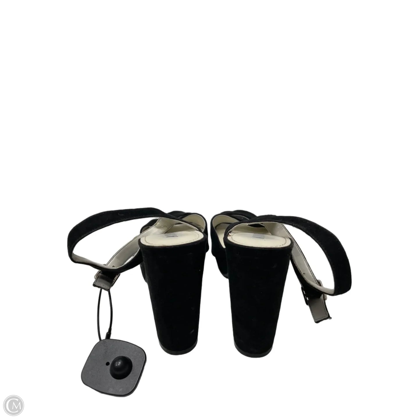 Sandals Heels Block By Anne Klein In Black, Size: 9