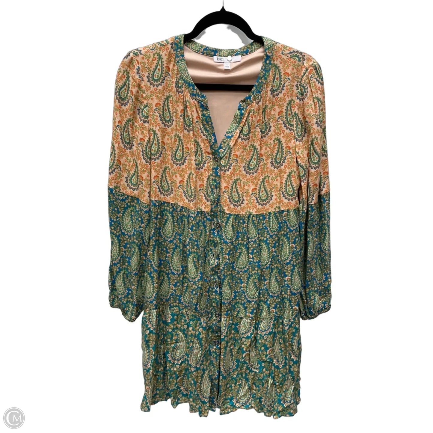 Dress Casual Short By Dr2 In Floral Print, Size: S
