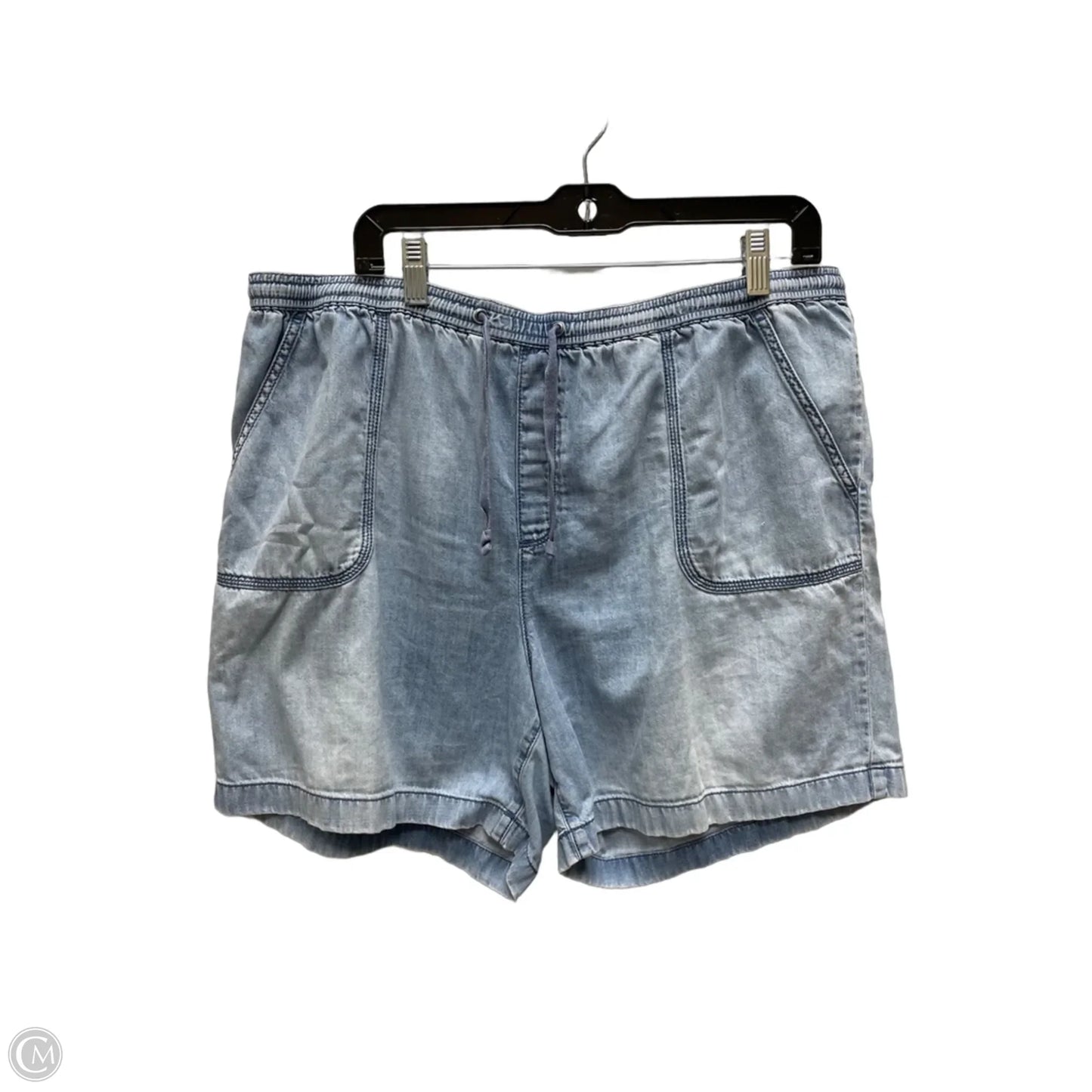 Shorts By L.l. Bean In Blue Denim, Size: 18