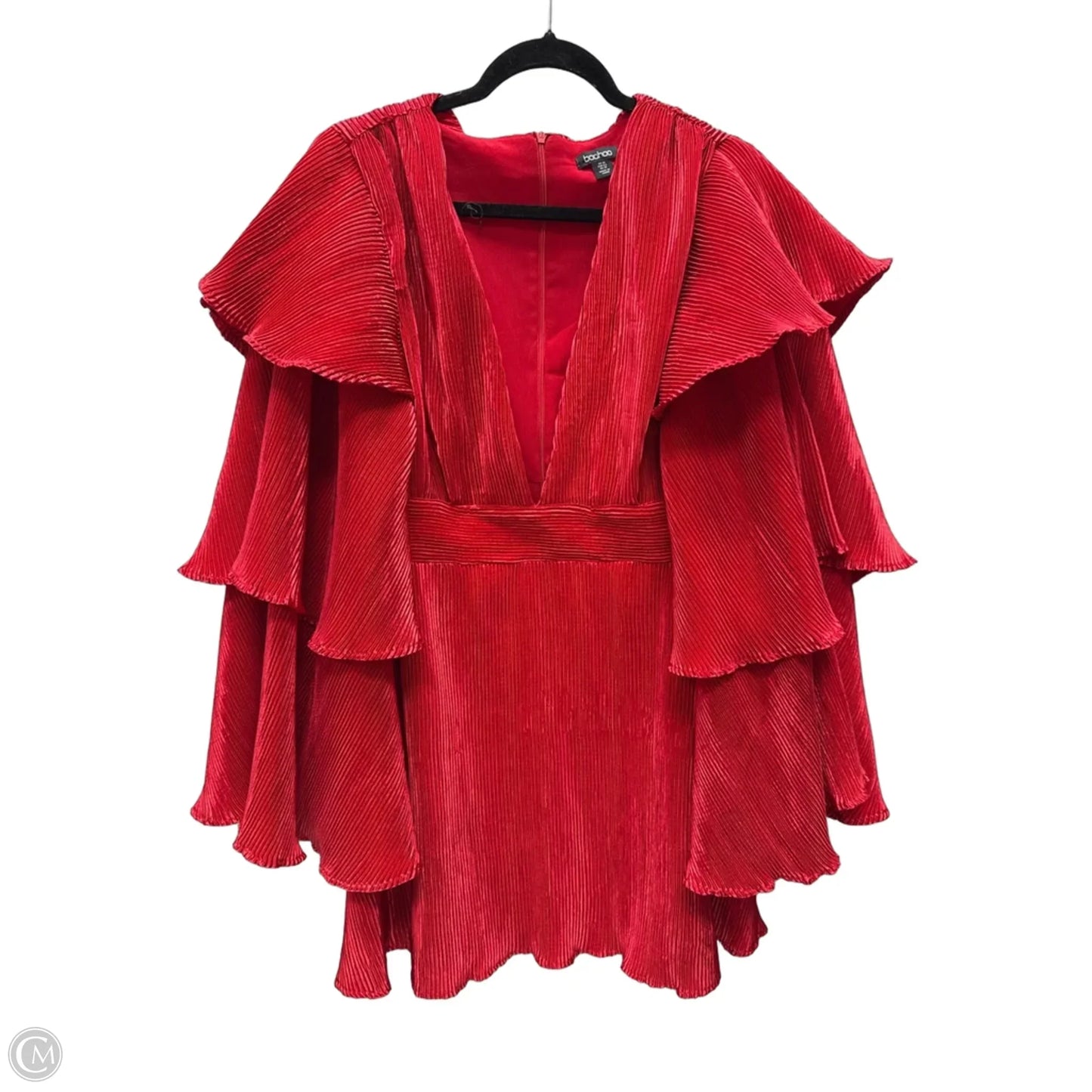 Dress Party Short By Boohoo Boutique In Red, Size: M