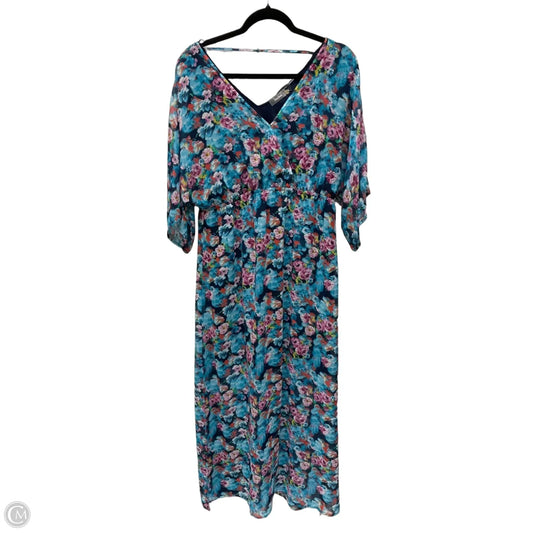 Dress Designer By Neiman Marcus In Floral Print, Size: M