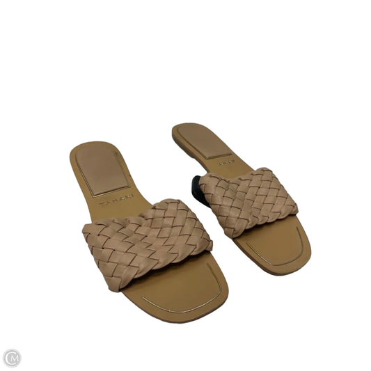 Sandals Flats By Tahari In Tan, Size: 10