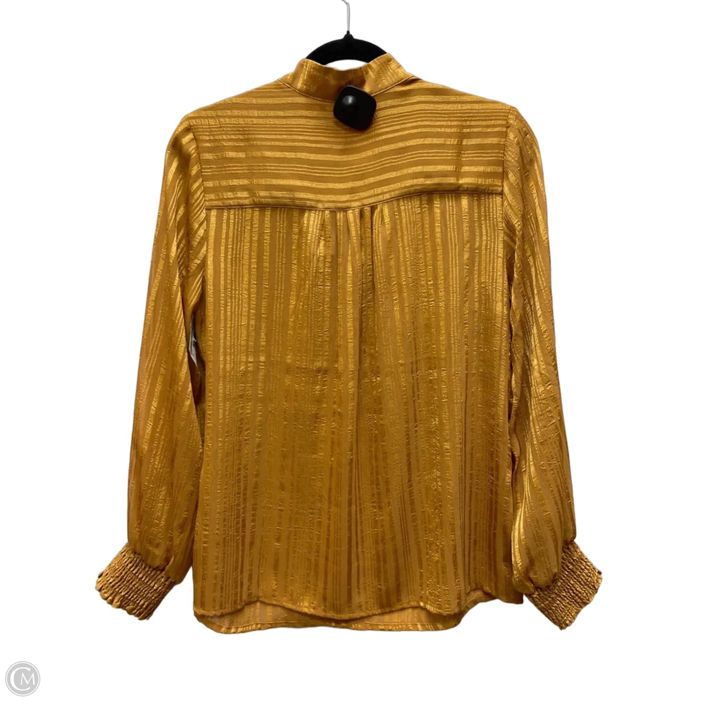 Blouse Long Sleeve By Soft Surroundings In Orange, Size: S