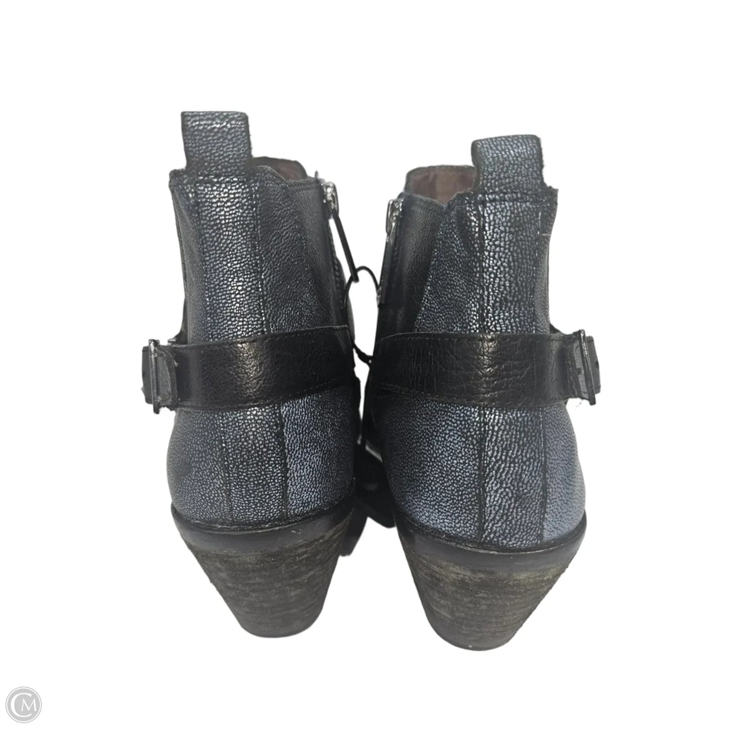 Boots Western By Donald Pliner In Navy, Size: 9