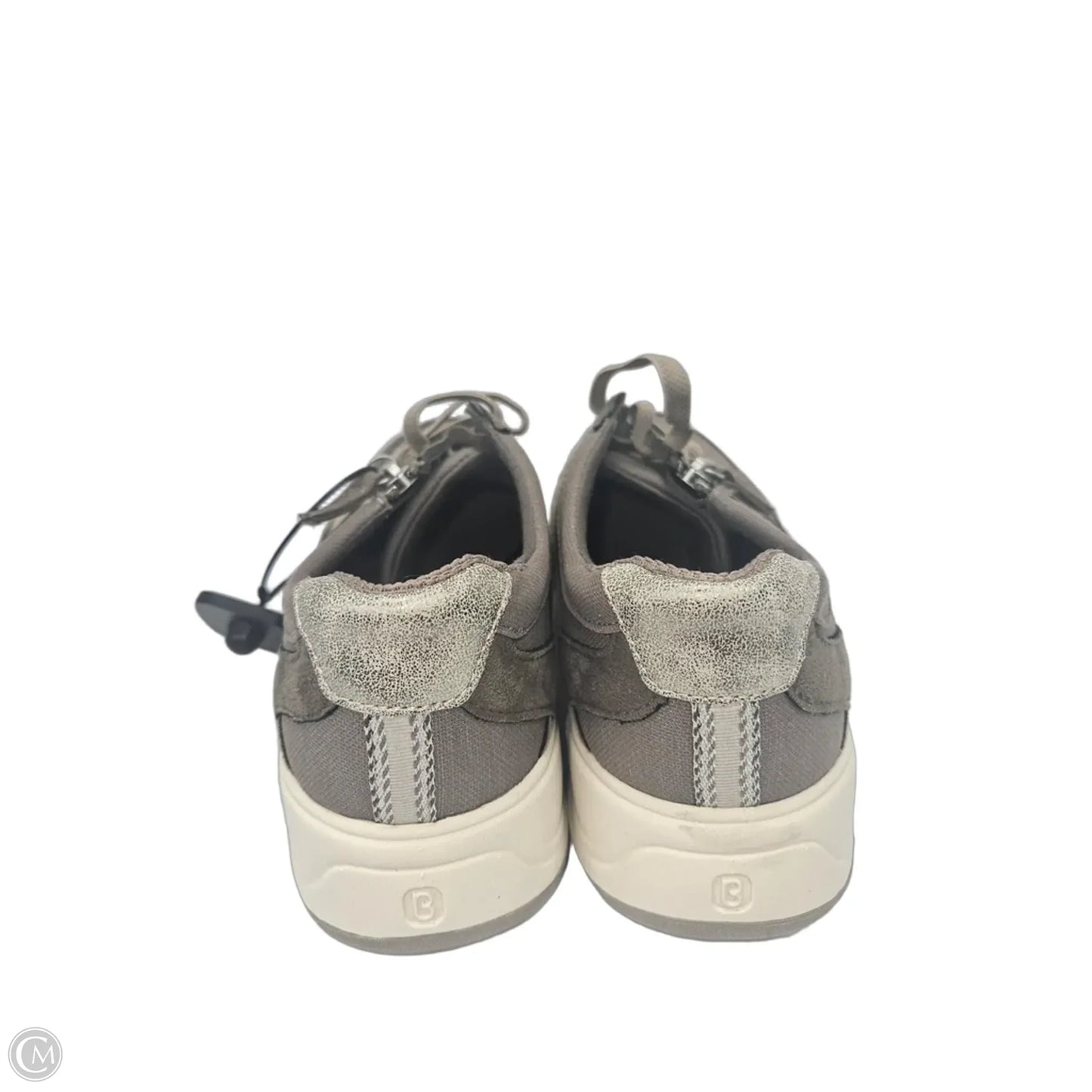 Shoes Sneakers By Bzees In Brown & Tan, Size: 9