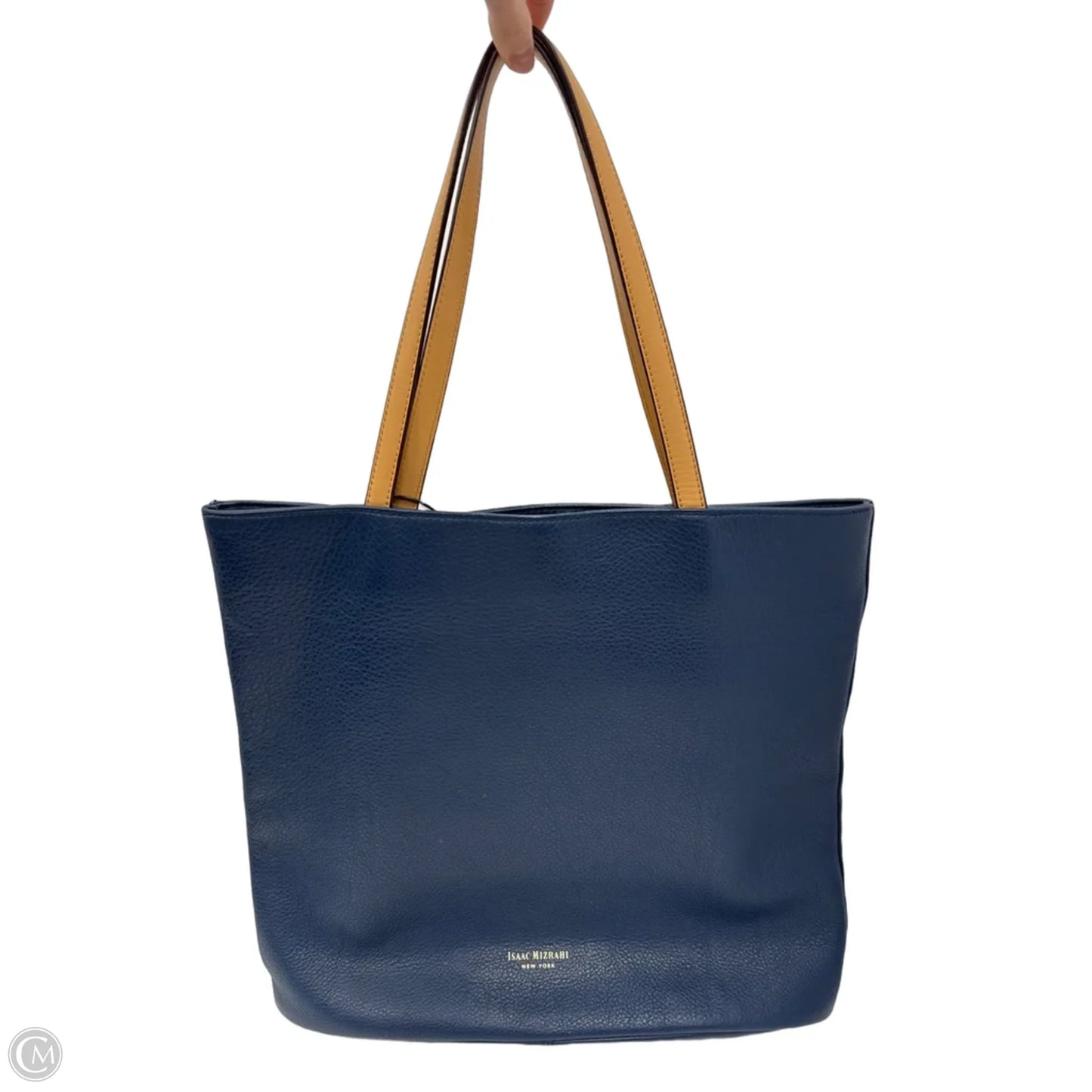 Tote Leather By Isaac Mizrahi, Size: Medium