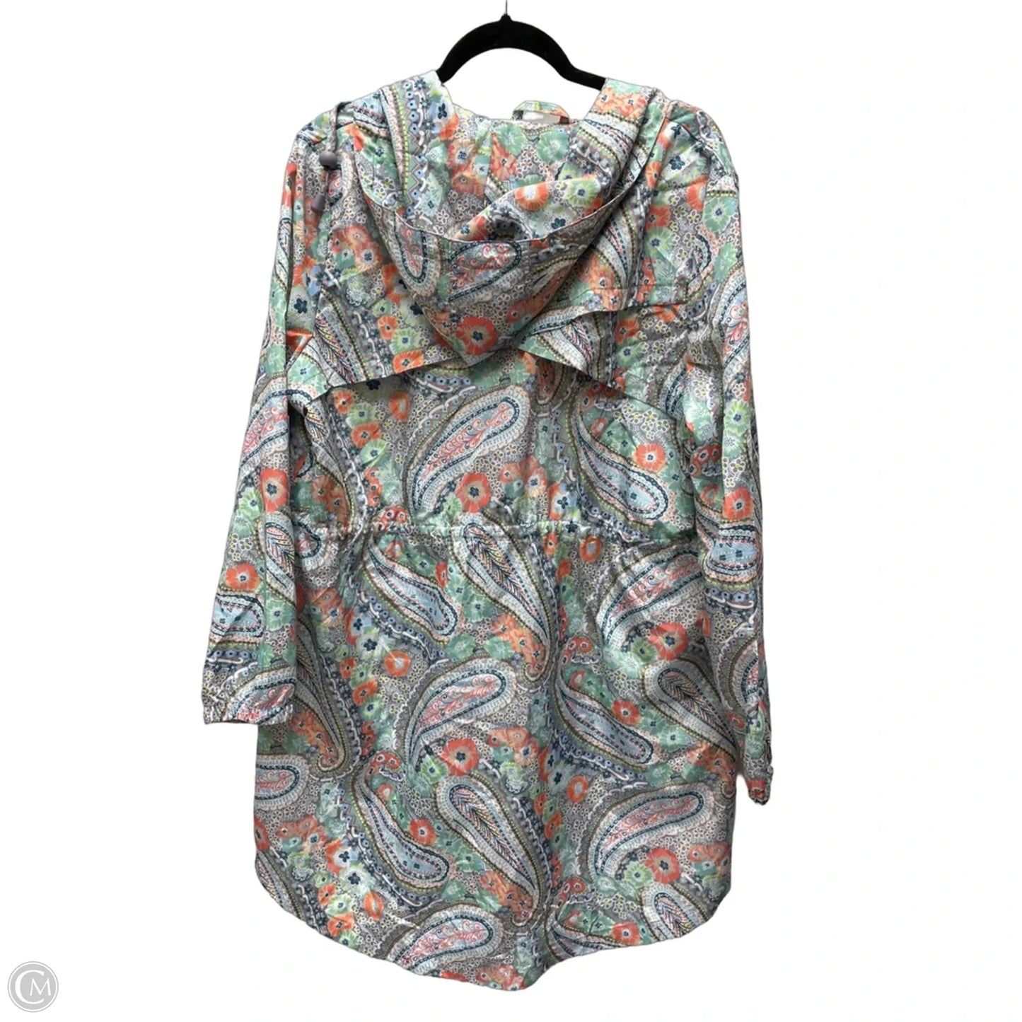 Coat Raincoat By Vera Bradley In Floral Print, Size: Xl