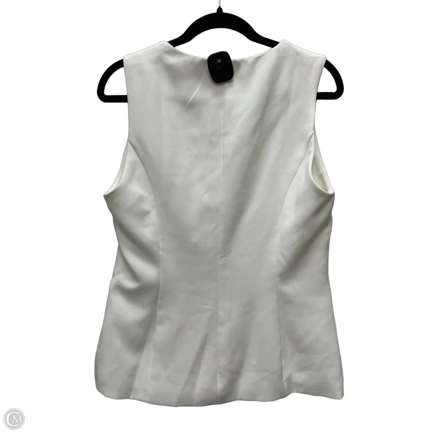 Vest Other By Clothes Mentor In Cream, Size: M