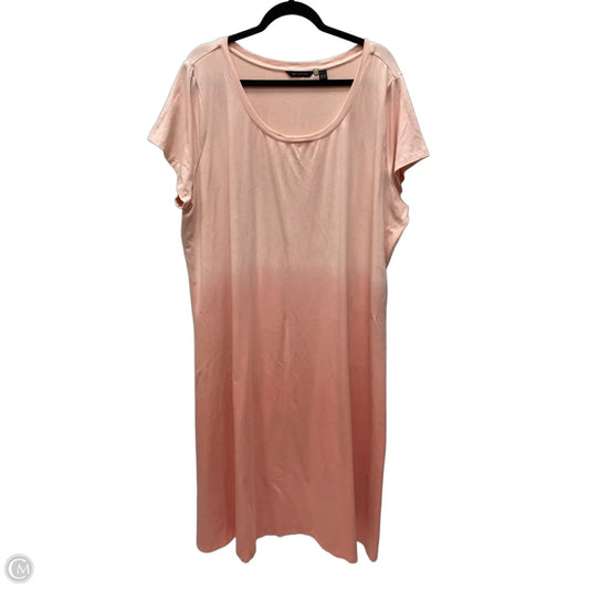 Dress Casual Maxi By H For Halston In Tie Dye Print, Size: 3x