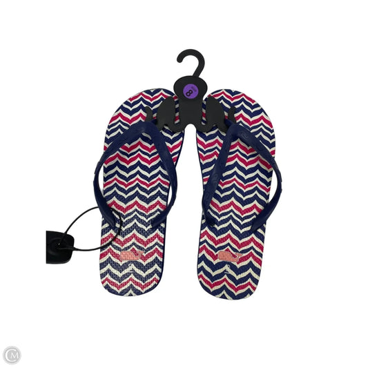 Sandals Flip Flops By Vineyard Vines In Multi-colored, Size: 8
