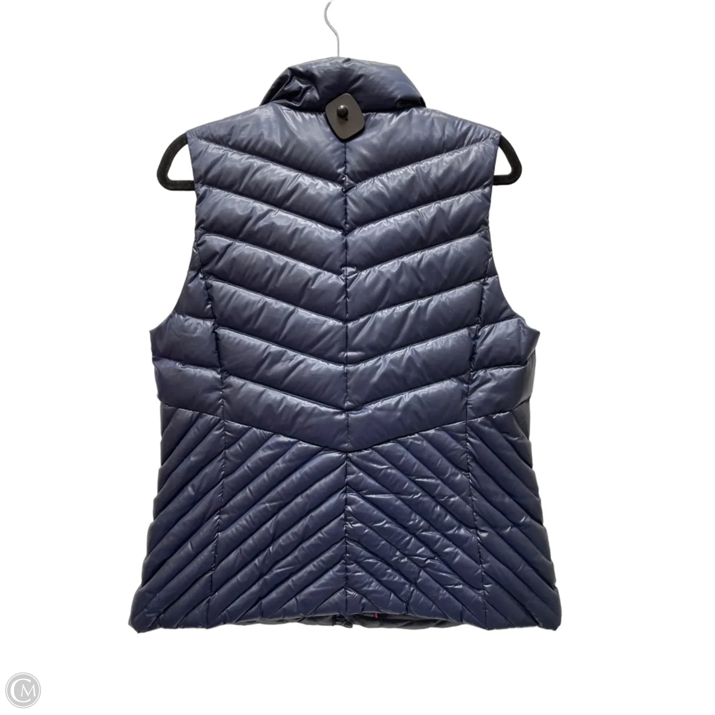 Vest Puffer & Quilted By Talbots In Navy, Size: M
