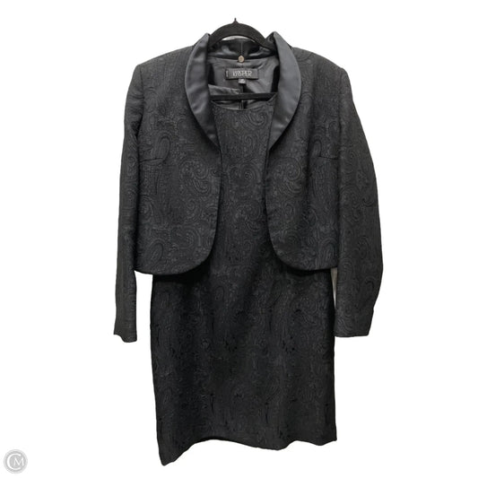 Dress Set 2pc By Kasper In Black, Size: 10p